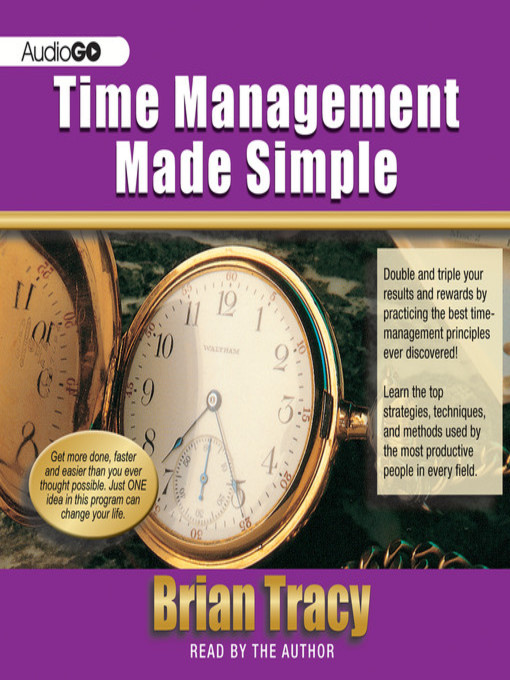 Title details for Time Management Made Simple by Brian Tracy - Wait list